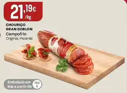 Intermarché Chouriço gran doblon campo frio original, picante promoção