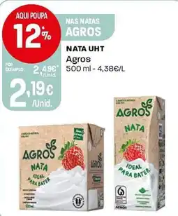 Intermarché nata uht agros promoção