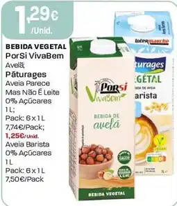 Intermarché Bebida vegetal porSi VivaBem promoção