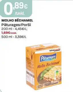 Intermarché Páturages molho bechamel promoção