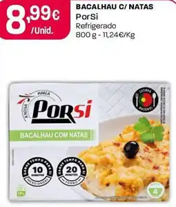 Intermarché Bacalhau com natas por si promoção