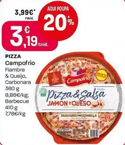 Intermarché Pizza Campofrio Jamon y Queso promoção