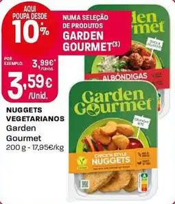 Intermarché nuggets vegetarianos garden gourmet promoção