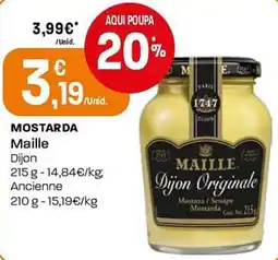 Intermarché Mostarda maille promoção