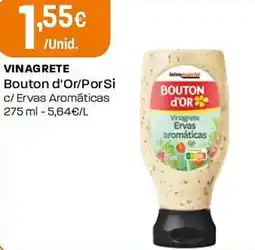 Intermarché Vinagrete bouton d'or promoção