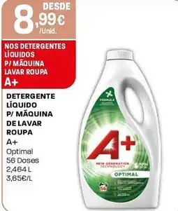 Intermarché Detergente liquido p/ maquina de lavar roupa a+ optimal promoção