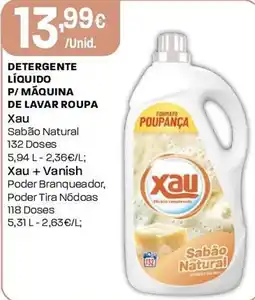 Intermarché Detergente líquido p/ máquina de lavar roupa xau promoção