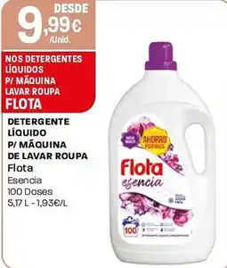 Intermarché Detergente liquido p/ maquina de lavar roupa flota esencia promoção