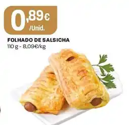 Intermarché Folhado de salsicha promoção