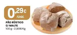 Intermarché Pão Rústico C/ Malte promoção
