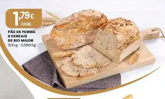 Intermarché Pão de forma 9 cereais de rio maior promoção