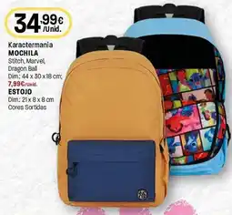 Intermarché Karactermania mochila promoção