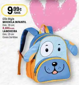 Intermarché Clio Style mochila infantil promoção