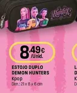 Intermarché Estojo duplo demon hunters kpop promoção
