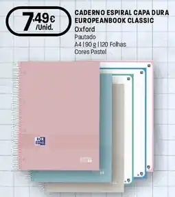 Intermarché caderno espiral capa dura oxford promoção
