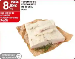 Intermarché Toucinho de porco preto de sousel porSi promoção