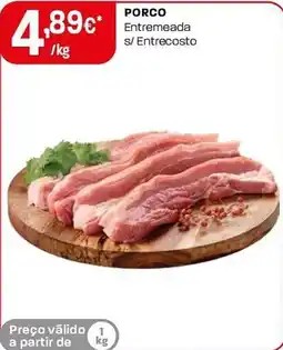 Intermarché Porco entremeada s/ entrecosto promoção