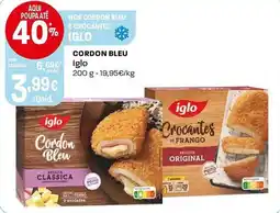Intermarché Cordon bleu iglo promoção