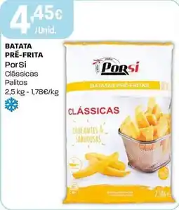 Intermarché Batata pré-frita porSi clássicas palitos promoção