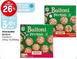 Intermarché Piccolinis Buitoni Frankfurt promoção