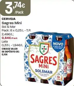 Intermarché sagres mini sol & mar promoção