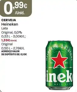 Intermarché Cerveja Heineken promoção