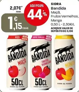 Intermarché Sidra bandida promoção