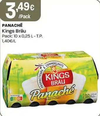 Intermarché Panaché kings bräu promoção