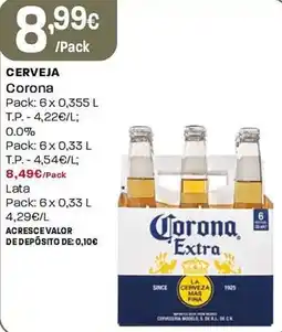 Intermarché Cerveja Corona promoção