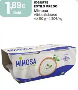 Intermarché Iogurte estilo grego mimosa promoção