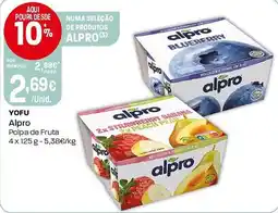 Intermarché Yofu Alpro Polpa de Fruta promoção
