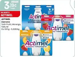 Intermarché Actimel Danone promoção