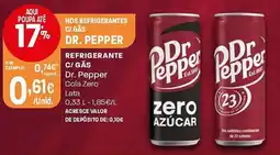 Intermarché Dr. Pepper Cola Zero promoção
