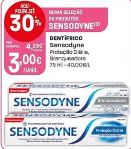 Intermarché Dentífrico Sensodyne Branqueadora promoção