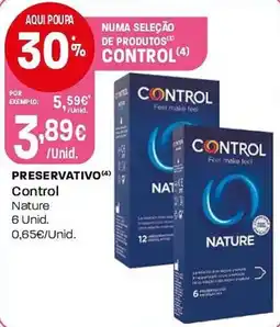 Intermarché Preservativo control nature promoção