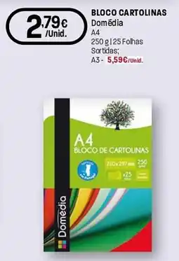 Intermarché Bloco de cartolinas domédia promoção