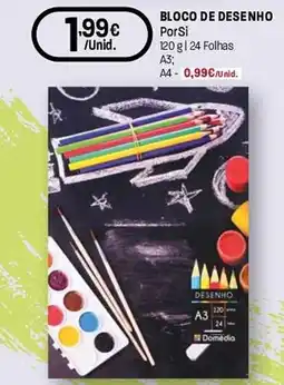 Intermarché Bloco de desenho porSi promoção