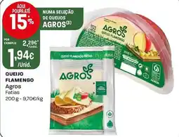 Intermarché Queijo flamengo agros fatias promoção