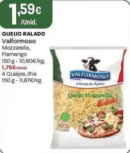 Intermarché Queijo mozzarella ralado valformoso promoção