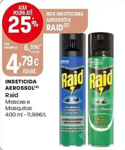 Intermarché Raid inseticida aerossol promoção