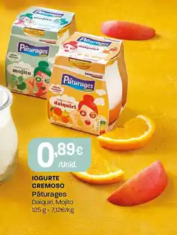 Intermarché Iogurte cremoso paturages daiquiri, mojito promoção