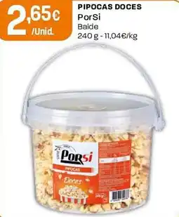 Intermarché Pipocas doces porSi promoção
