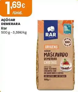Intermarché Açúcar mascavado demerara cristais rar promoção
