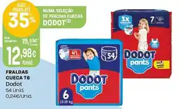 Intermarché Fraldas cueca dodot promoção