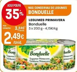 Intermarché legumes primavera bonduelle promoção