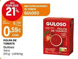 Intermarché Polpa de tomate guloso promoção