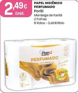 Intermarché Papéis higiênicos perfumado porSi promoção