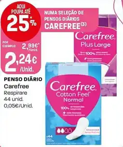 Intermarché Penso diário carefree respirare promoção