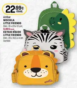 Intermarché Ambar mochila little friends promoção