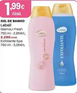 Intermarché gel de banho labell promoção